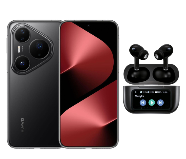 Huawei Pura 80 Pro 12/512GB czarny 120Hz+ Smart Buds Pro - 1515479 - zdjęcie